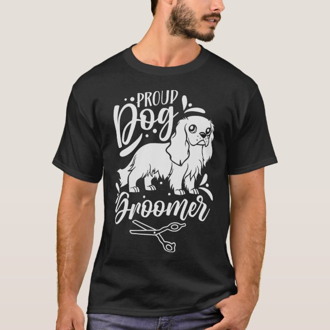 S2 Dog Grooming Dog Groomer (125) T-Shirt (Front)