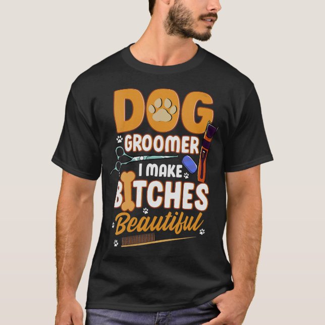 S2 Dog Grooming Dog Groomer (43) T-Shirt (Front)