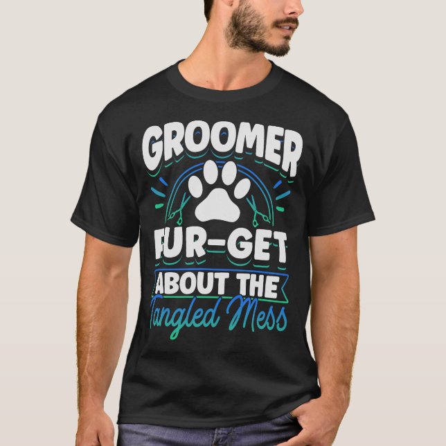 S2 Dog Grooming Dog Groomer (55) T-Shirt (Front)