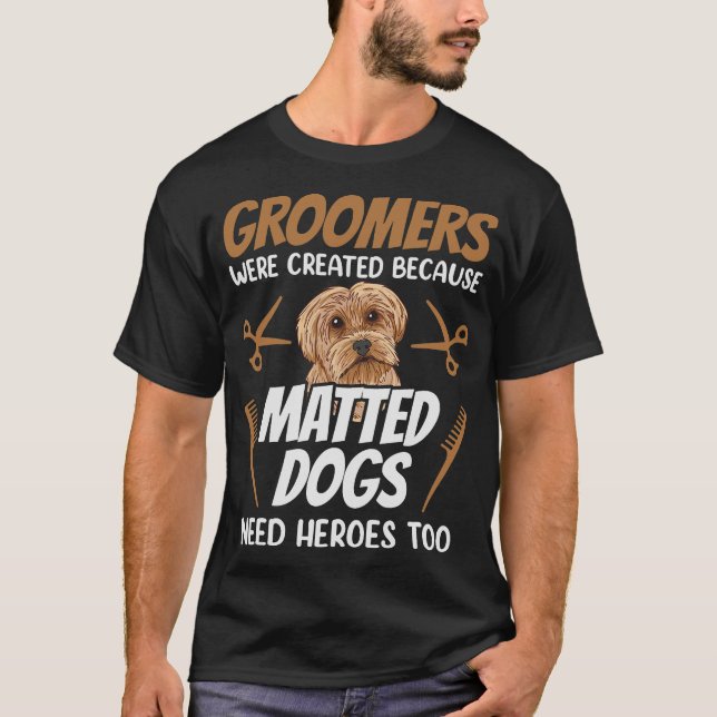 S2 Dog Grooming Dog Groomer (64) T-Shirt (Front)