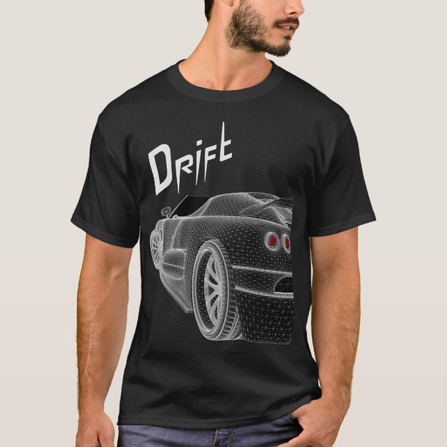 S2 Drifting Drift Car (16) T-Shirt (Front)