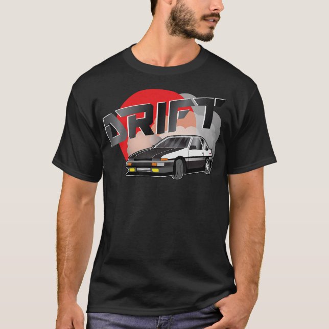 S2 Drifting Drift Car (178) T-Shirt (Front)