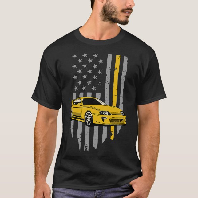 S2 Drifting Drift Car (78) T-Shirt (Front)