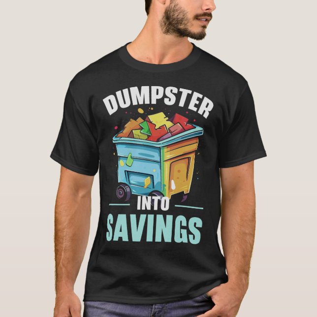 S2 Dumpster Diving (144) T-Shirt (Front)