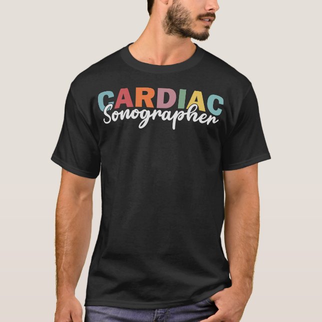 S2 Echocardiography Echocardiographer (7) T-Shirt (Front)