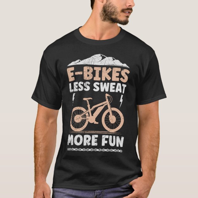 S2 Electric Bicycle E Bike Ebike (45) T-Shirt (Front)