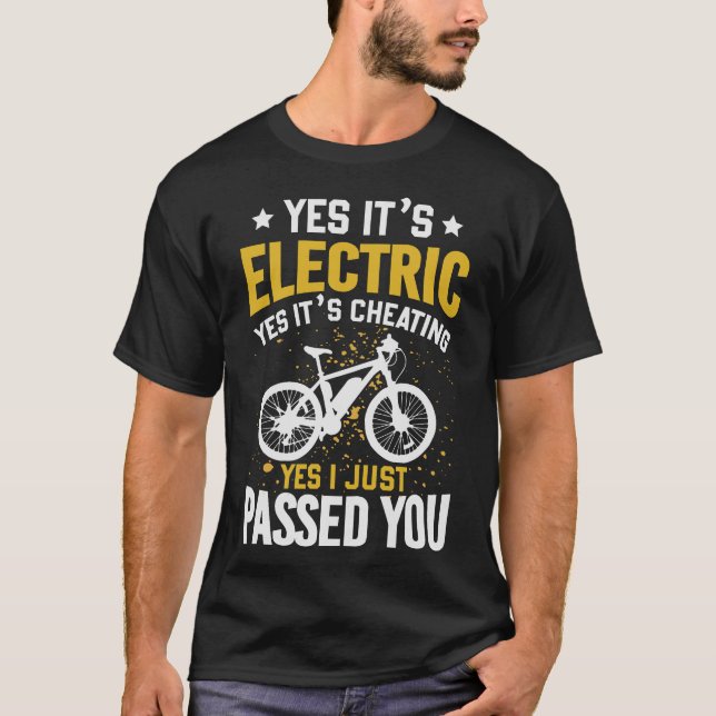 S2 Electric Bicycle E Bike Ebike (54) T-Shirt (Front)