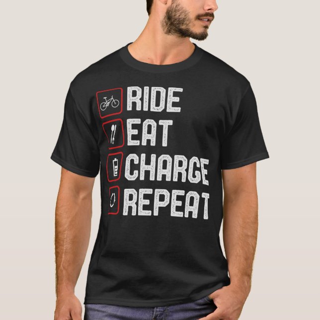 S2 Electric Bicycle E Bike Ebike (7) T-Shirt (Front)