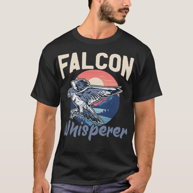 S2 Falconry Falconer Falcon Falcons (134) T-Shirt (Front)
