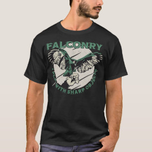 S2 Falconry Falconer Falcon Falcons (21) T-Shirt