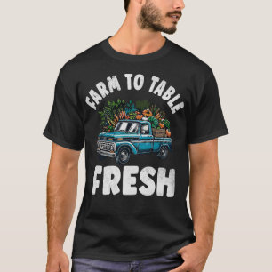 S2 Farm To Table Eat Local Farming Farmer (17) T-Shirt