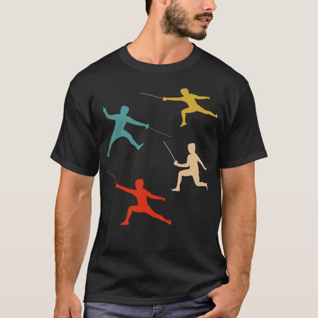 S2 Fencing Fencer (138) T-Shirt (Front)
