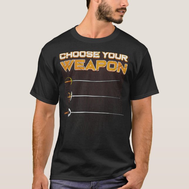 S2 Fencing Fencer (169) T-Shirt (Front)