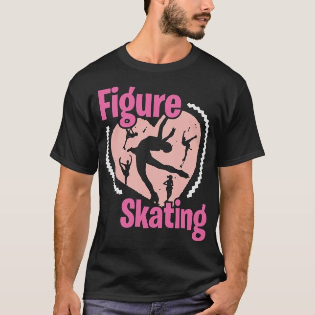 S2 Figure Skating Skate Figure Skater (43) T-Shirt (Front)
