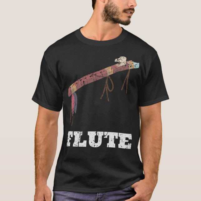 S2 Flute Player Flautist Flautist (219) T-Shirt (Front)