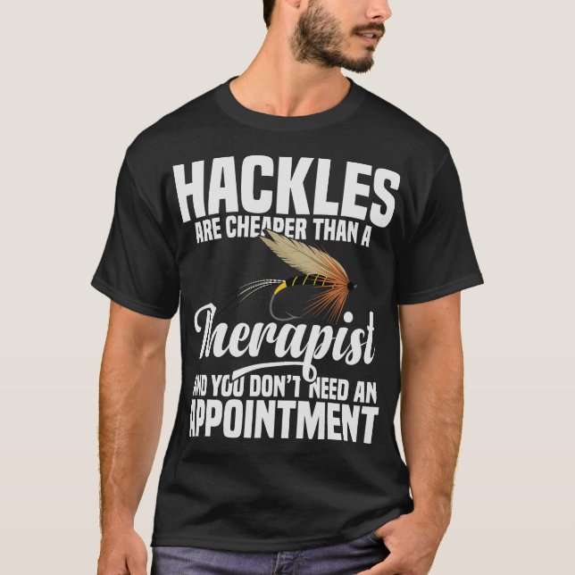 S2 Fly Fishing Fly Tying (50) T-Shirt (Front)