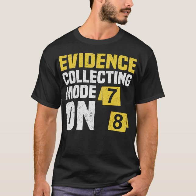 S2 Forensic Science Scientist Forensics  (124) T-Shirt (Front)