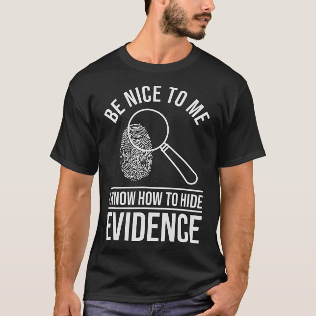 S2 Forensic Science Scientist Forensics  (12) T-Shirt (Front)
