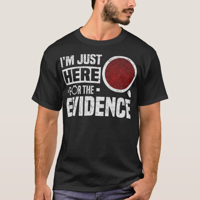 S2 Forensic Science Scientist Forensics  (135) T-Shirt (Front)