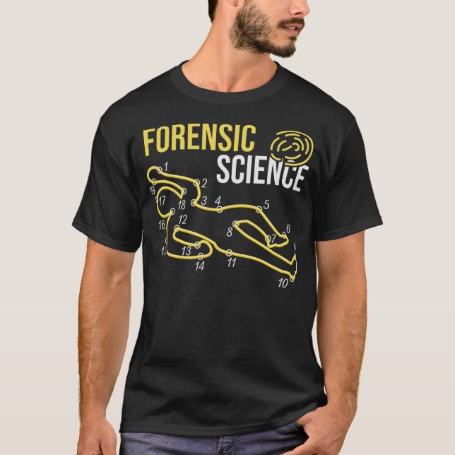 S2 Forensic Science Scientist Forensics  (6) T-Shirt (Front)