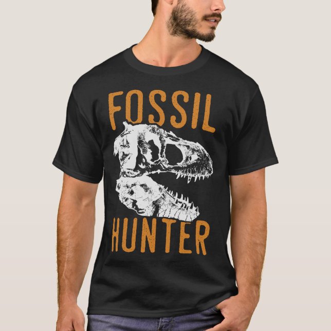 S2 Fossil Hunting Fossils Paleontology (129) T-Shirt (Front)