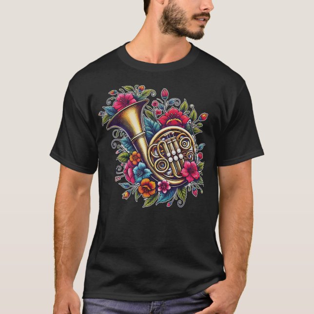 S2 French Horn (210) T-Shirt (Front)