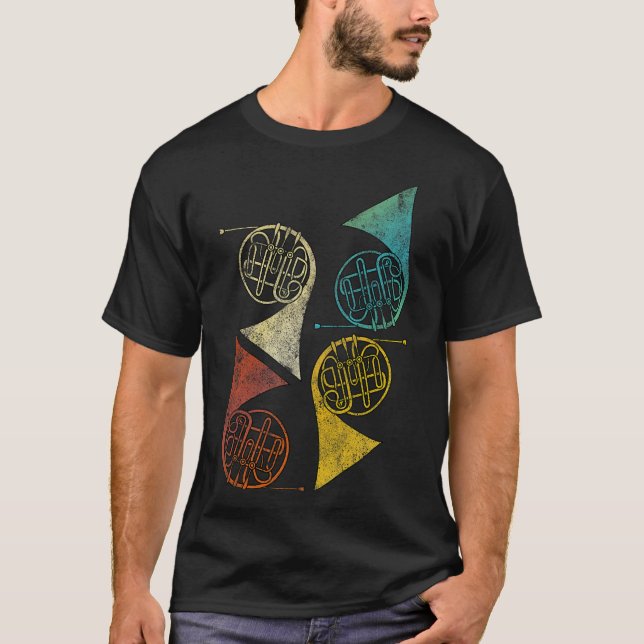 S2 French Horn (41) T-Shirt (Front)