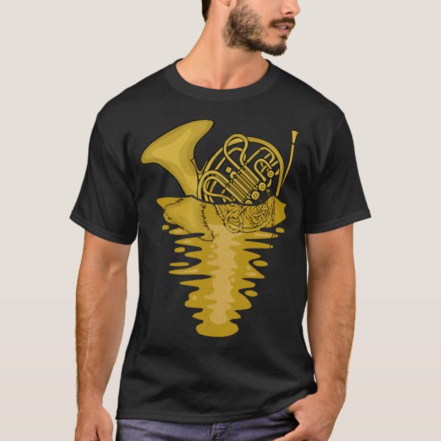 S2 French Horn (49) T-Shirt (Front)
