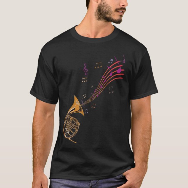 S2 French Horn (77) T-Shirt (Front)