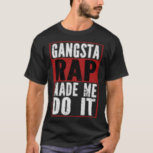 S2 Gangsta Rap Rapping Rapper (11) T-Shirt