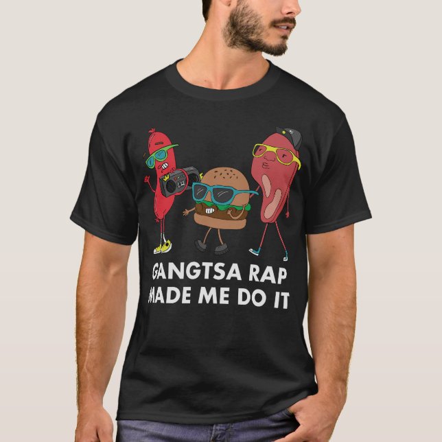 S2 Gangsta Rap Rapping Rapper (30) T-Shirt (Front)