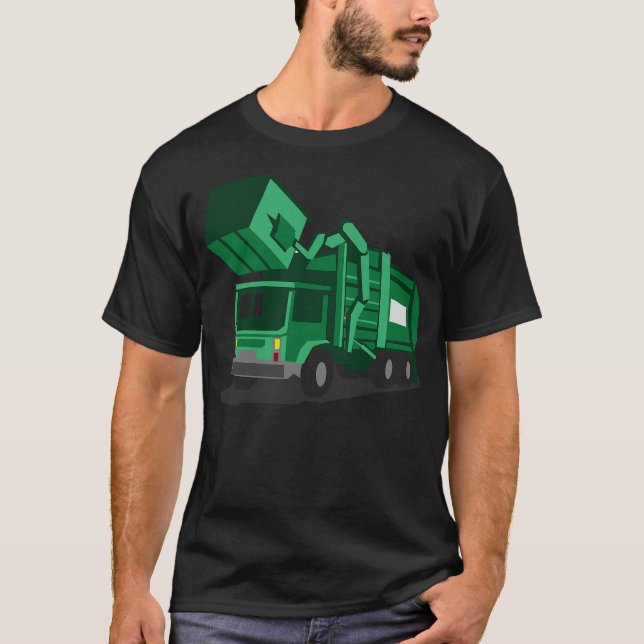 S2 Garbage Truck (69) T-Shirt (Front)