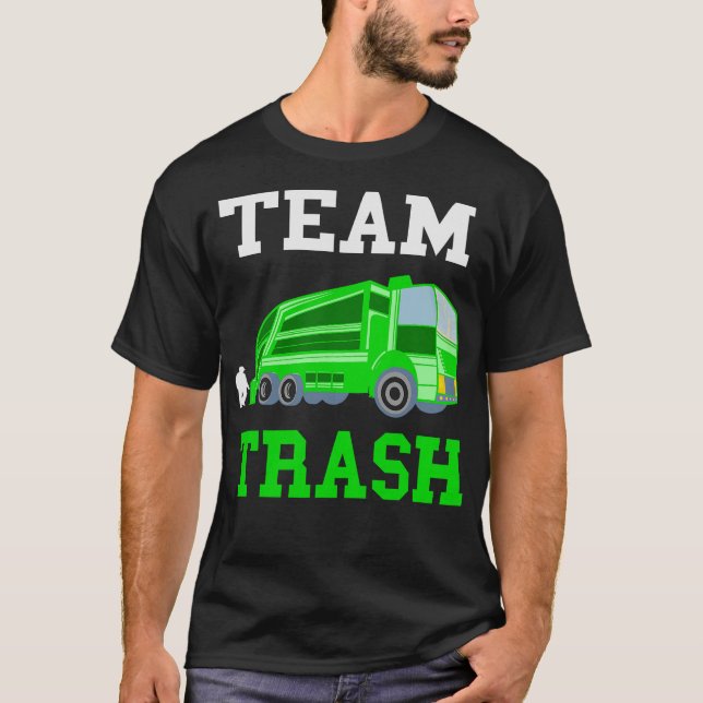 S2 Garbage Truck (76) T-Shirt (Front)