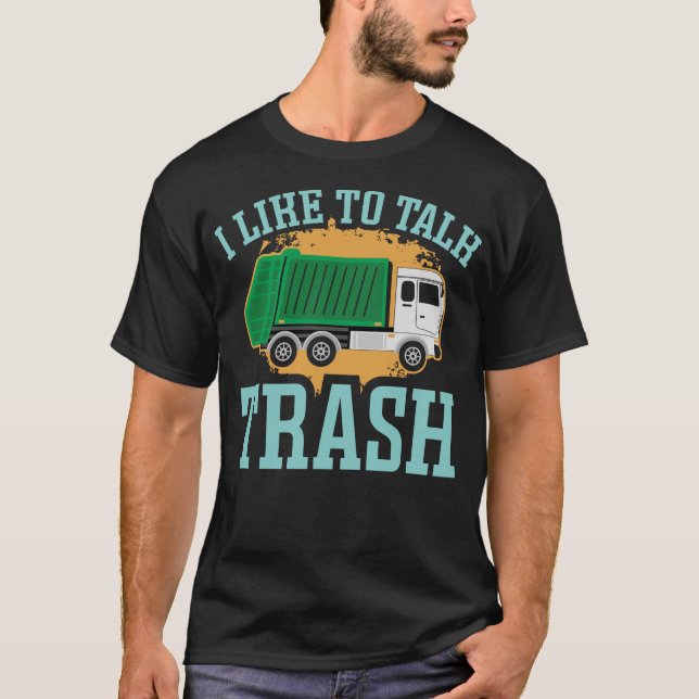 S2 Garbage Truck (90) T-Shirt (Front)