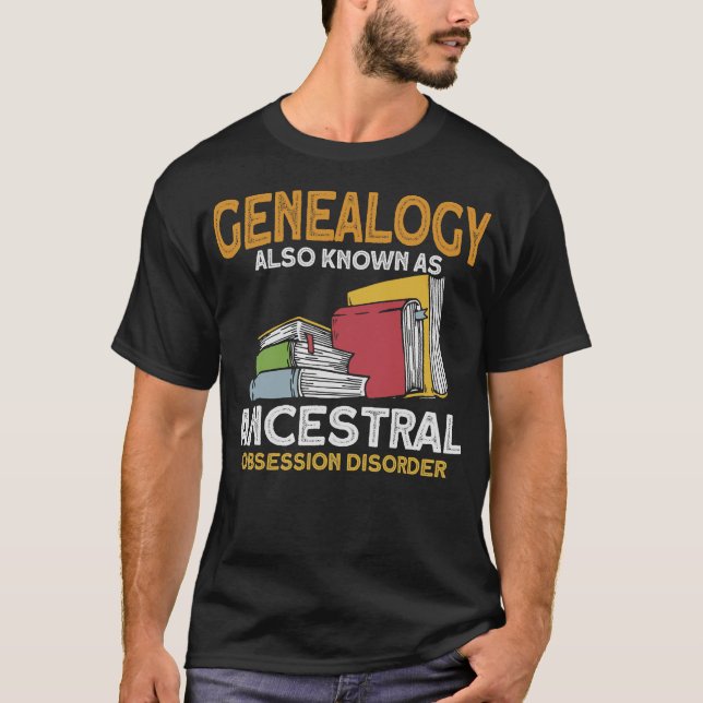 S2 Genealogy Genealogist Family Tree (217) T-Shirt (Front)