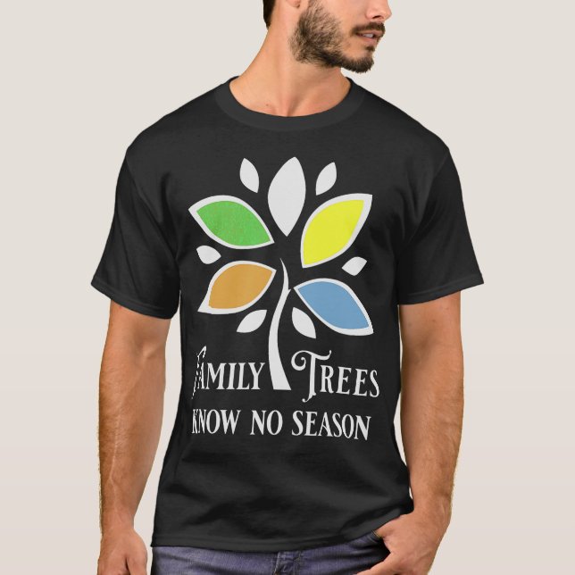 S2 Genealogy Genealogist Family Tree (95) T-Shirt (Front)