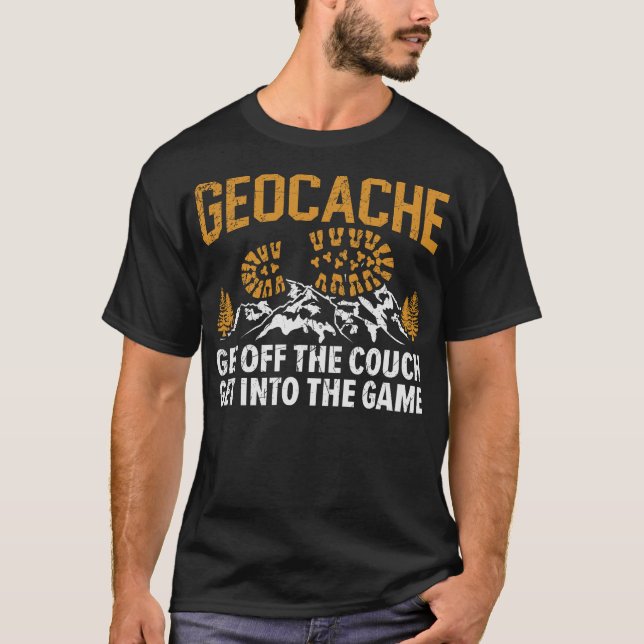 S2 Geocaching Geocache Geocacher (221) T-Shirt (Front)