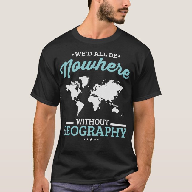S2 Geography Geographer (133) T-Shirt (Front)