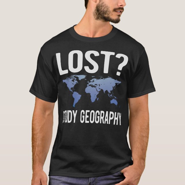 S2 Geography Geographer (40) T-Shirt (Front)