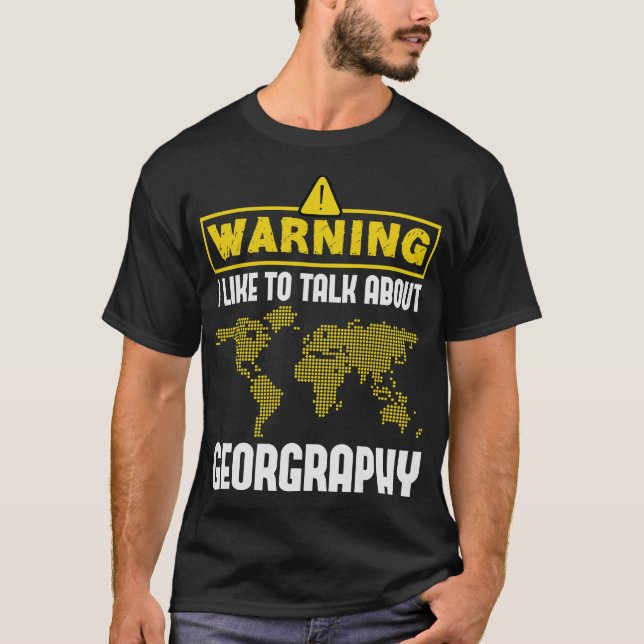 S2 Geography Geographer (96) T-Shirt (Front)