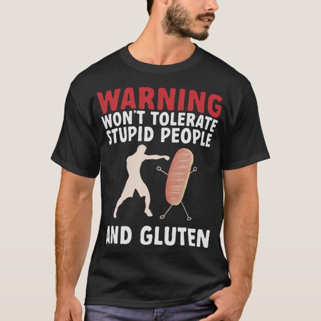 S2 Gluten Free Celiac Gluten Intolerance (10) T-Shirt (Front)
