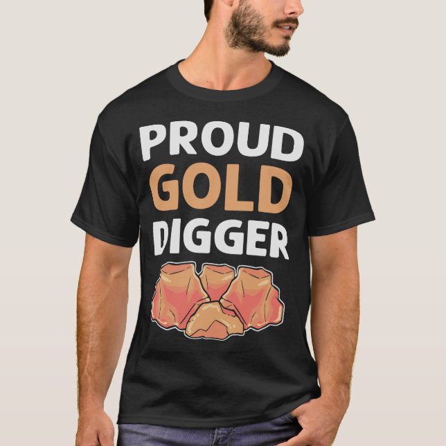 S2 Gold Panning Gold Panner (74) T-Shirt (Front)