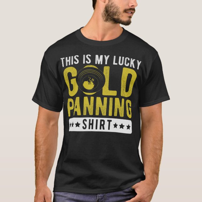S2 Gold Panning Gold Panner (86) T-Shirt (Front)
