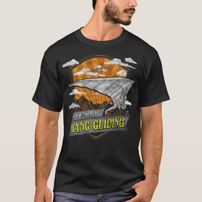 S2 Hang Gliding Hang Glider (33) T-Shirt (Front)