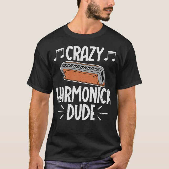 S2 Harmonica Mouth Organ (102) T-Shirt (Front)