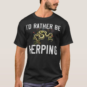 S2 Herping Herpetologist Herpetology Herper (19) T-Shirt