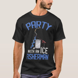S2 Ice Fishing Ice Fisher Ice Fisherman (40) T-Shirt