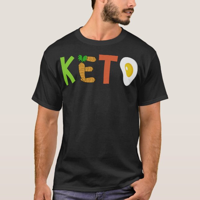 S2 Keto Diet Ketogenic Ketone Ketosis (106) T-Shirt (Front)
