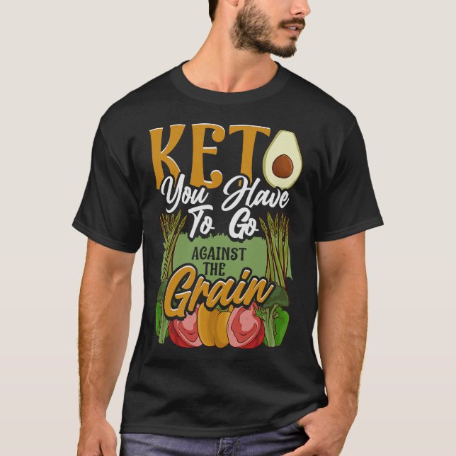 S2 Keto Diet Ketogenic Ketone Ketosis (122) T-Shirt (Front)
