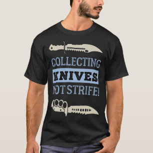 S2 Knife Collecting Knives (101) T-Shirt